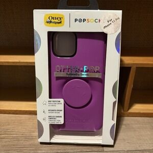 Otter + Pop Symmetry Series Case Apple iPhone 11 Pro Purple Lollipop
